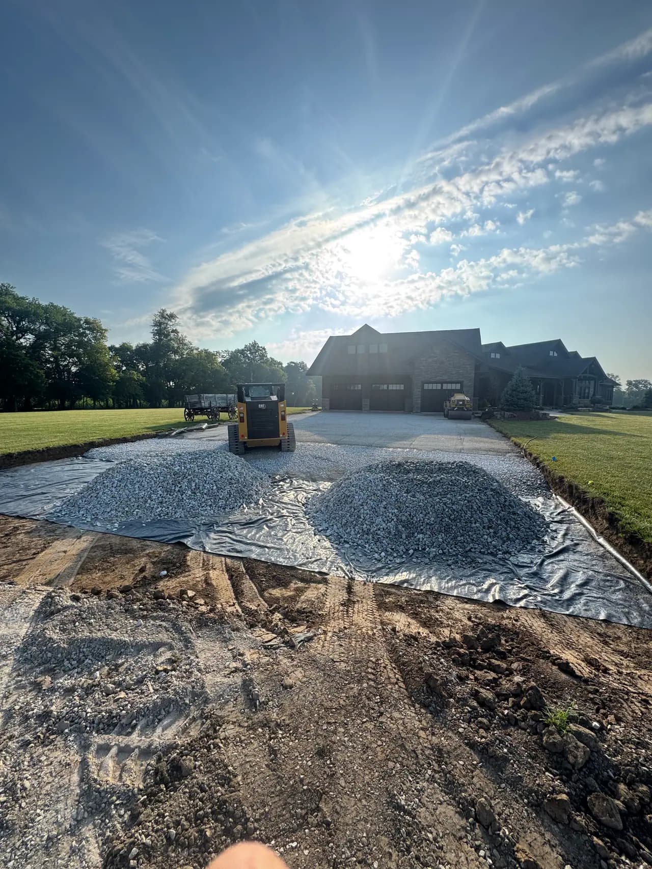 Pattern layout nearing completion